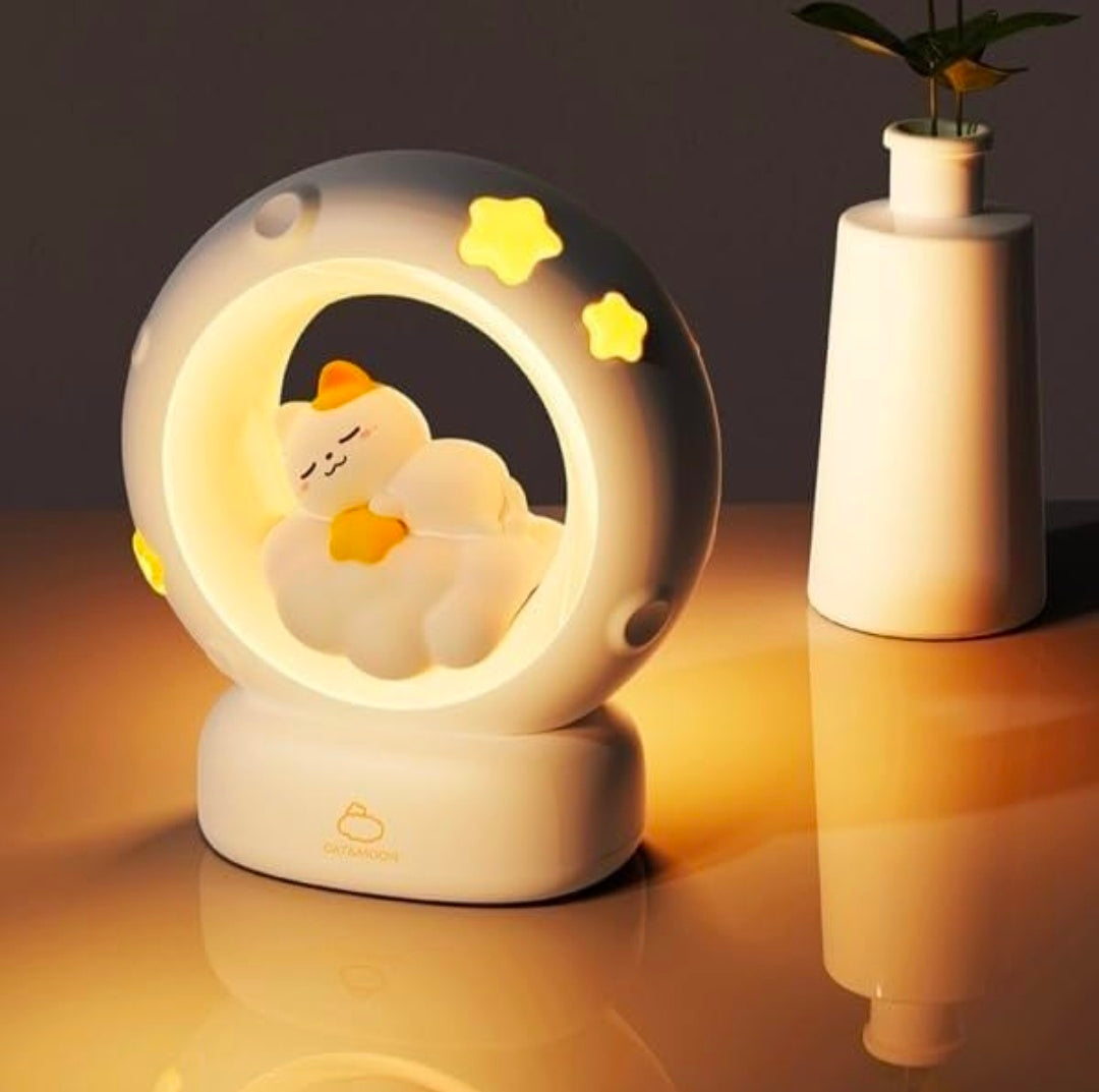 Moon Cat Night Lamp