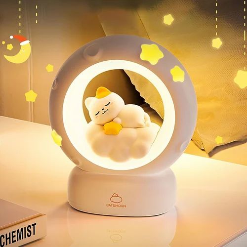Moon Cat Night Lamp